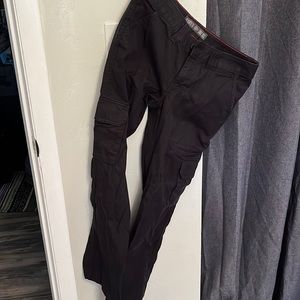 Dickies Women Cargo Pants, Navy/Black, Size 4(R).